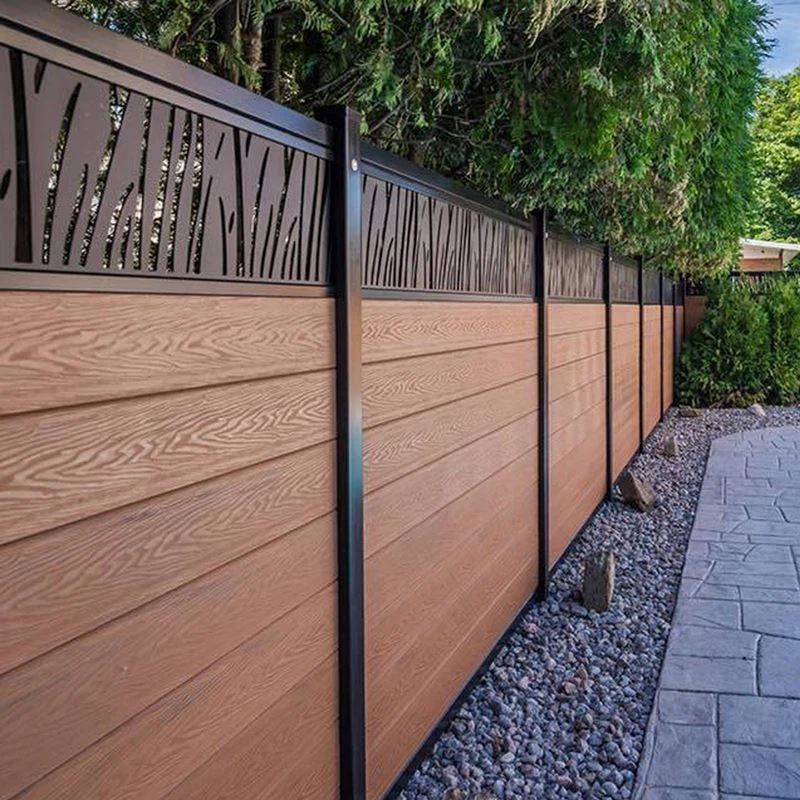 Horizontal Composite Fence